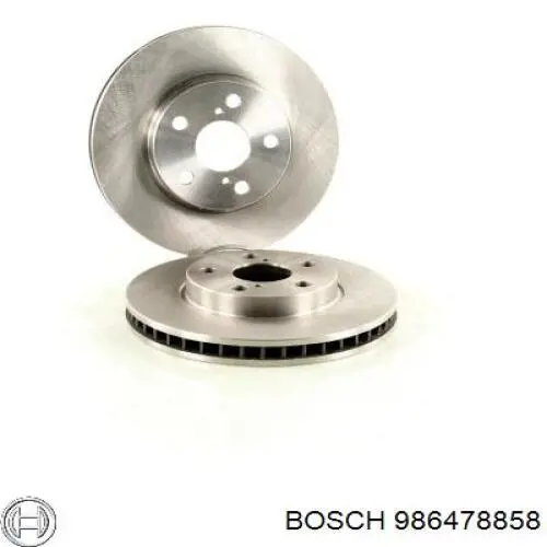 Передние тормозные диски 986478858 Bosch