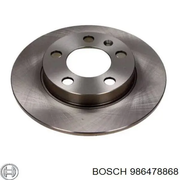 Тормозные диски 986478868 Bosch