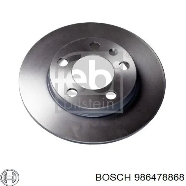 Задний тормозной диск Bosch 986478868 цена, от 21.53 USD