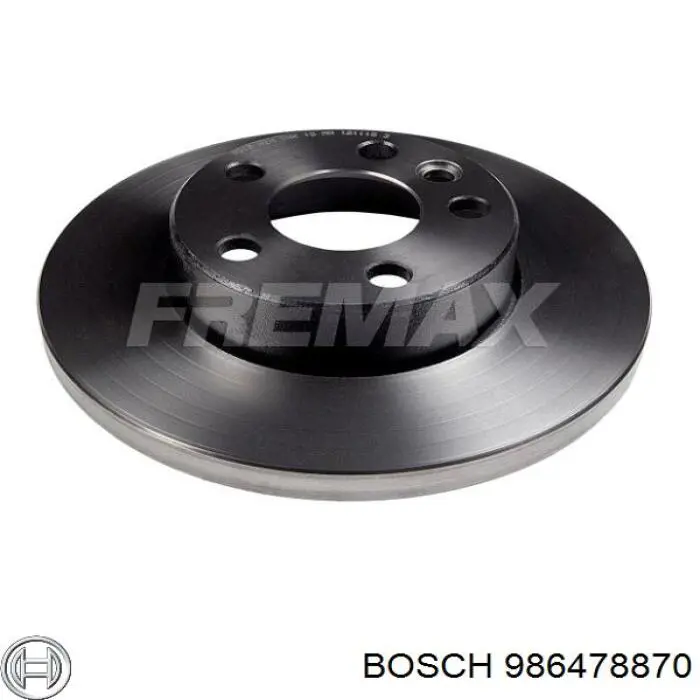 986478870 Bosch Диск тормозной передний