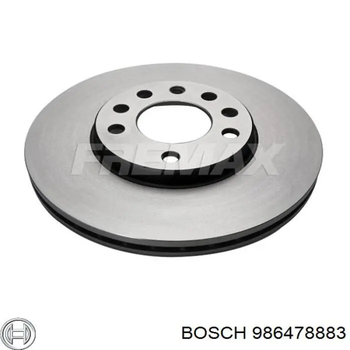 986478883 Bosch диск тормозной передний