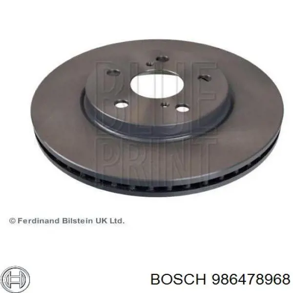986478968 Bosch диск тормозной передний