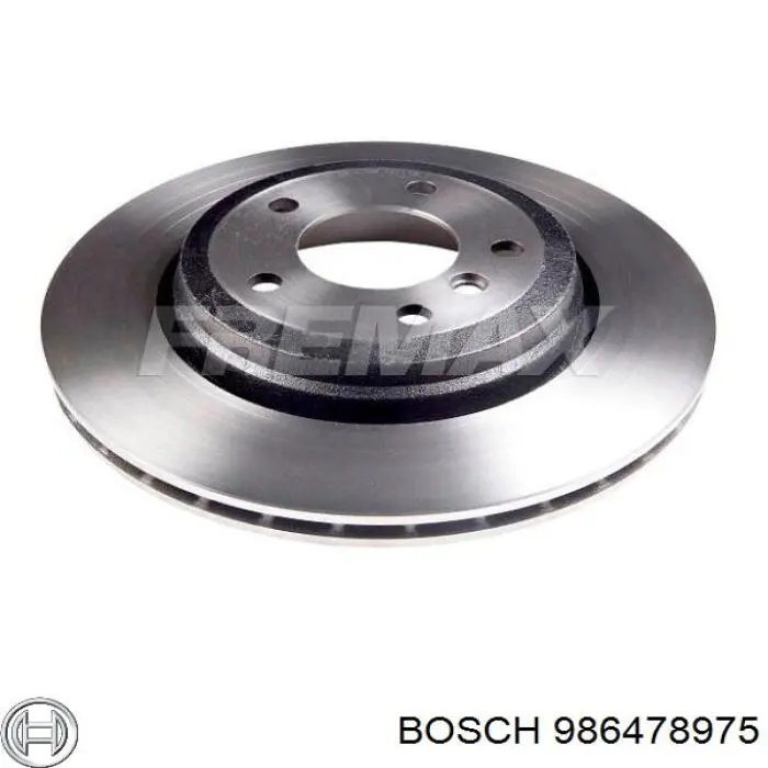 986478975 Bosch диск тормозной задний