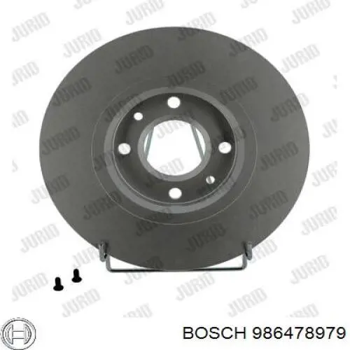 986478979 Bosch диск тормозной передний
