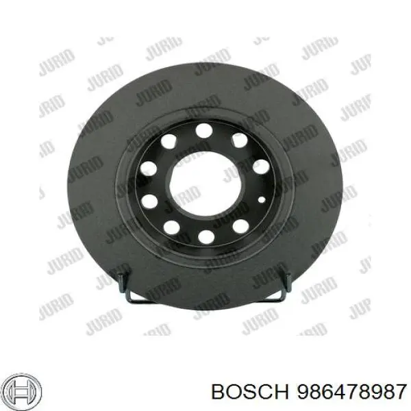 986478987 Bosch диск тормозной задний