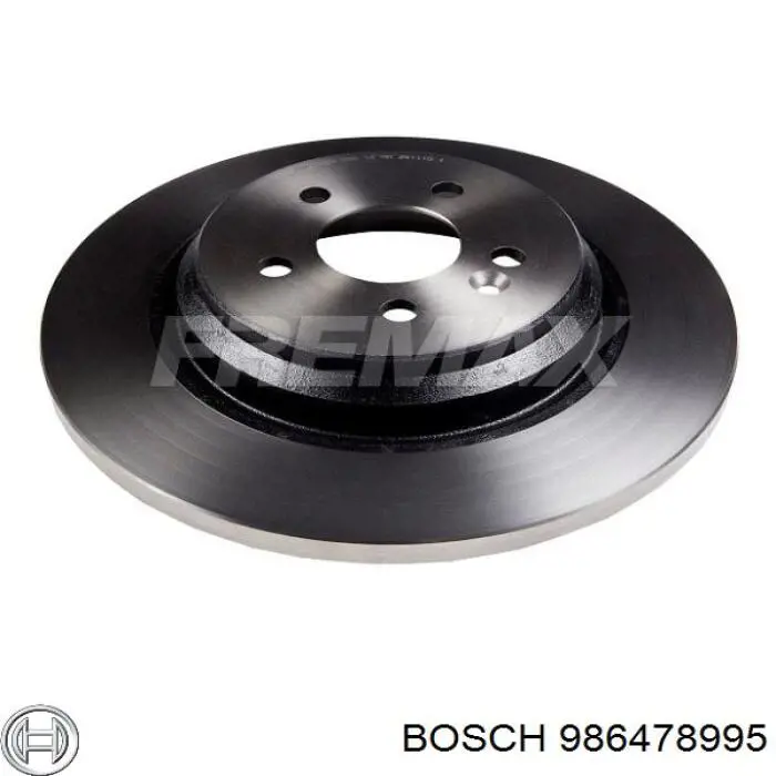 Тормозные диски 986478995 Bosch