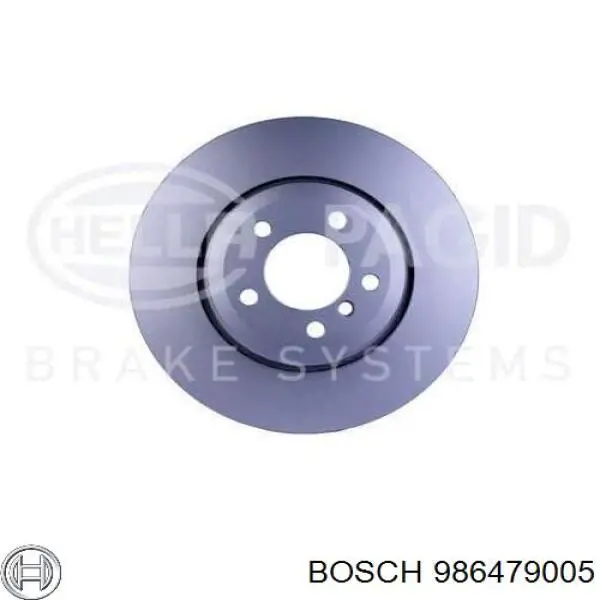 Тормозные диски 986479005 Bosch