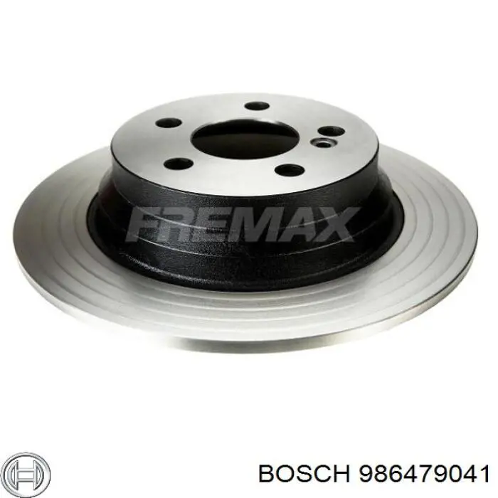 986479041 Bosch диск тормозной задний