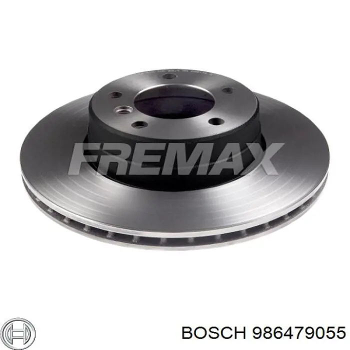 Передние тормозные диски 986479055 Bosch