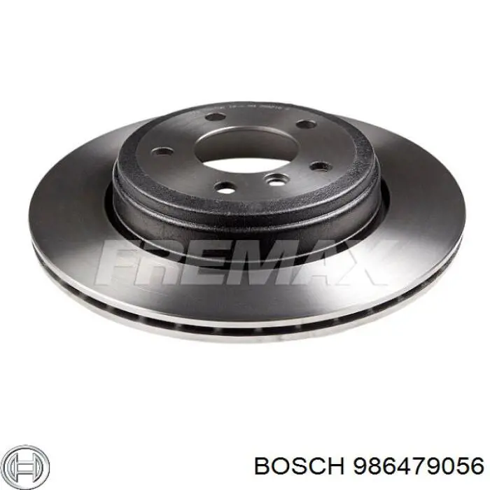 Задний тормозной диск Bosch 986479056 цена, от 56.44 USD