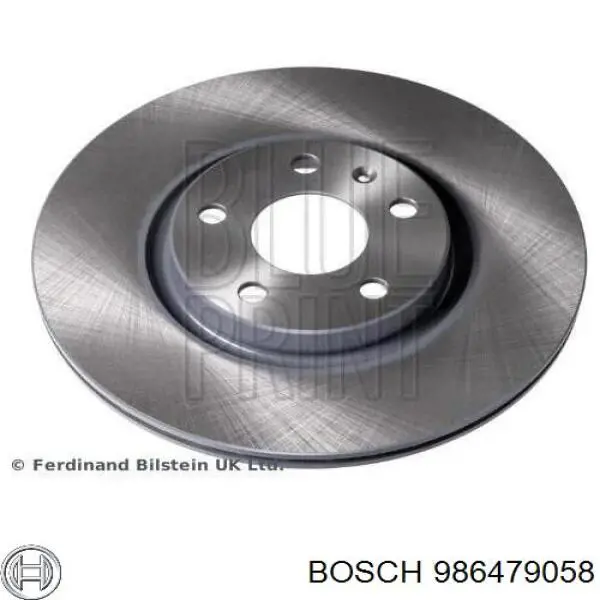 Купить 986479058 Bosch Ротор тормозной