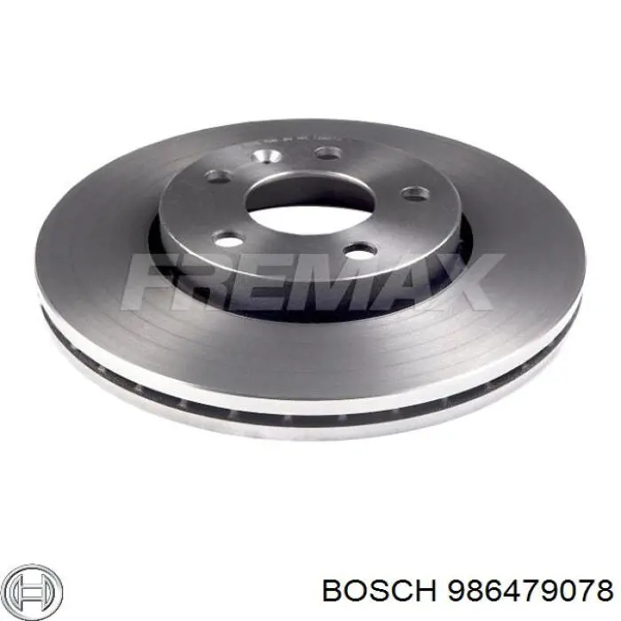 986479078 Bosch диск тормозной передний
