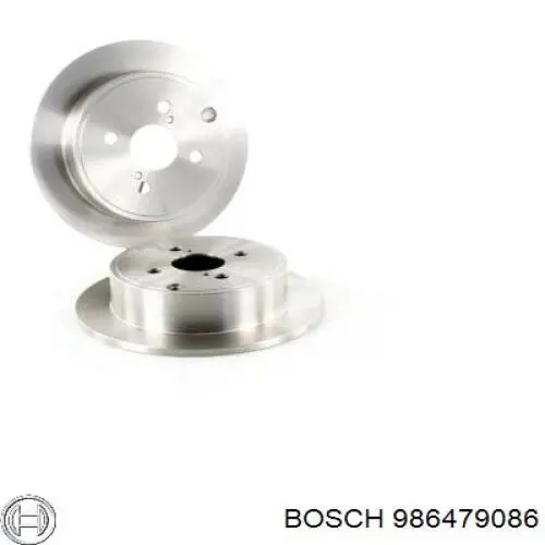 Тормозные диски 986479086 Bosch