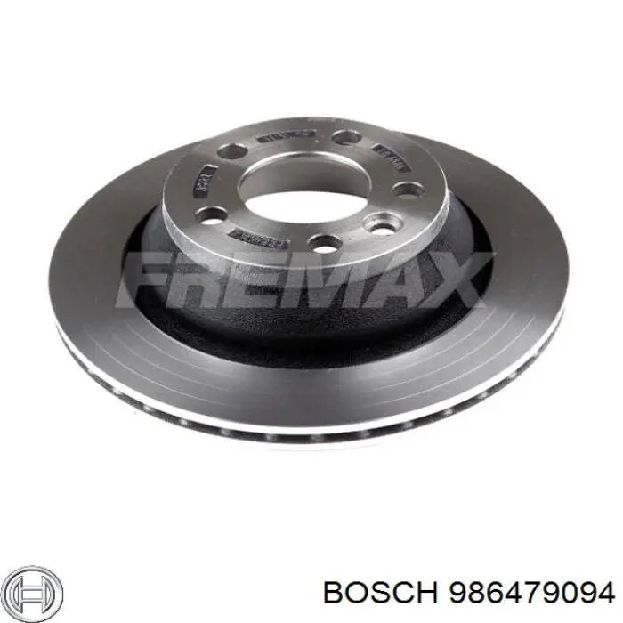 Тормозные диски 986479094 Bosch