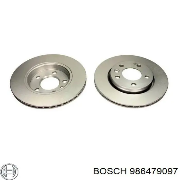 Задний тормозной диск Bosch 986479097 цена, от 50.00 USD