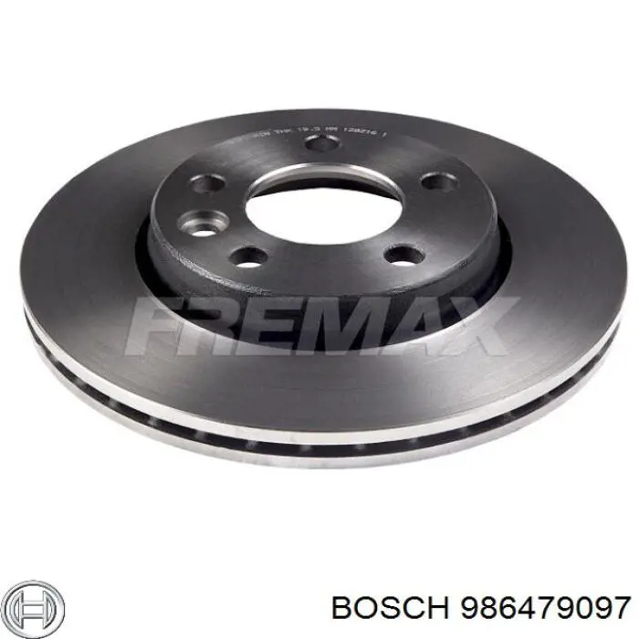 986479097 Bosch Дисковый тормоз