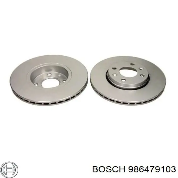 Купить 986479103 Bosch Ротор тормозной