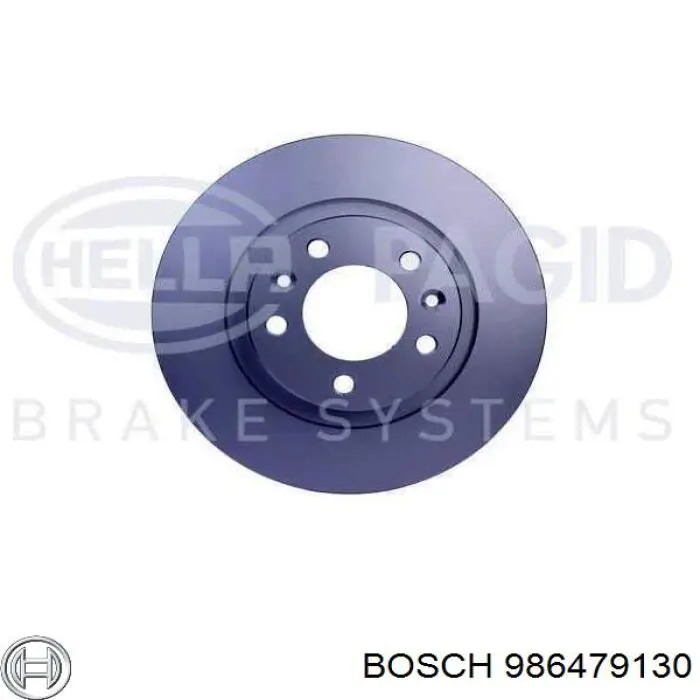 Купить 986479130 Bosch Диск тормозной задний