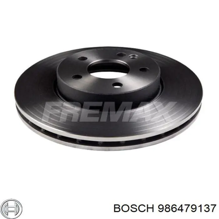 986479137 Bosch disco do freio dianteiro