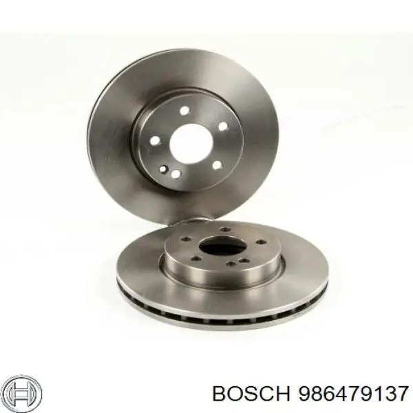 Передние тормозные диски 986479137 Bosch
