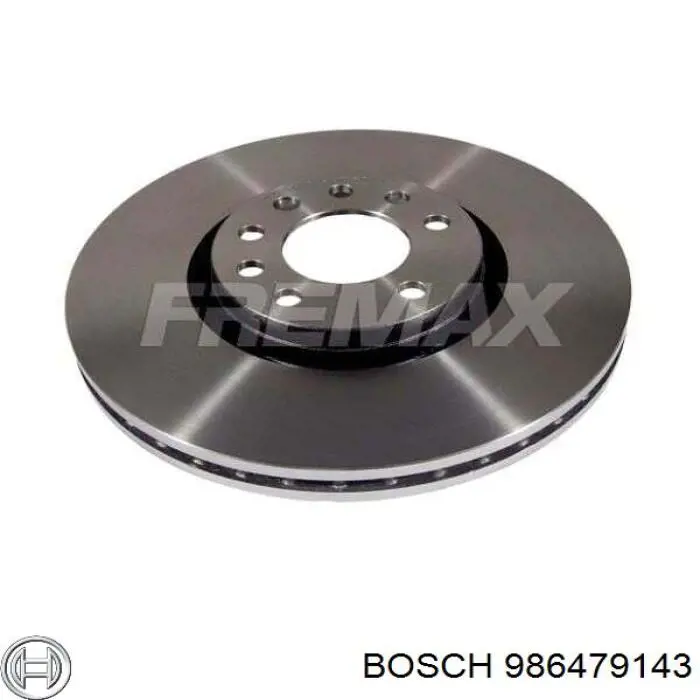 986479143 Bosch диск тормозной передний