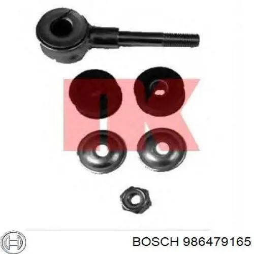 Тормоз дисковый передний Bosch 986479165 цена, от 20.40 USD