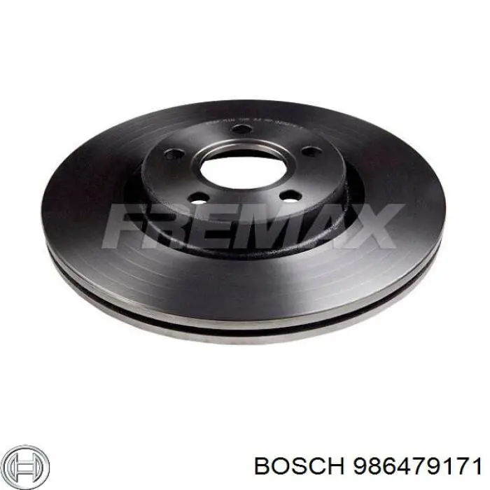986479171 Bosch диск тормозной передний
