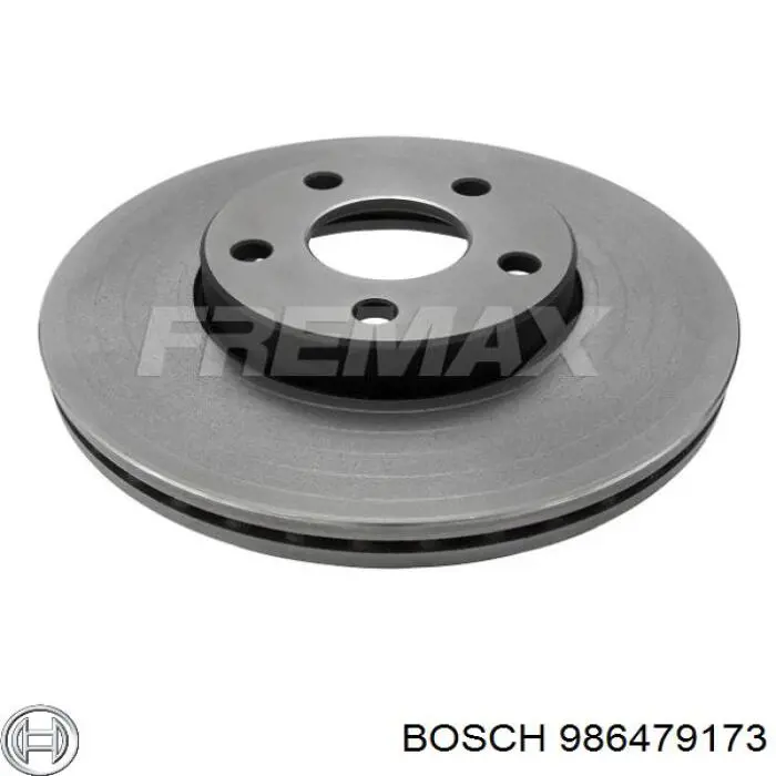 Купить 986479173 Bosch Ротор тормозной