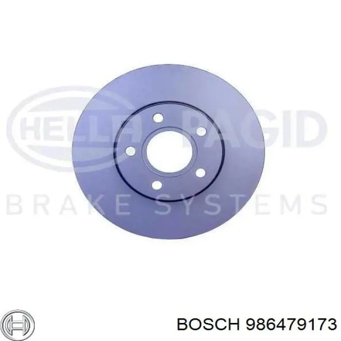 986479173 Bosch Диск тормозной передний