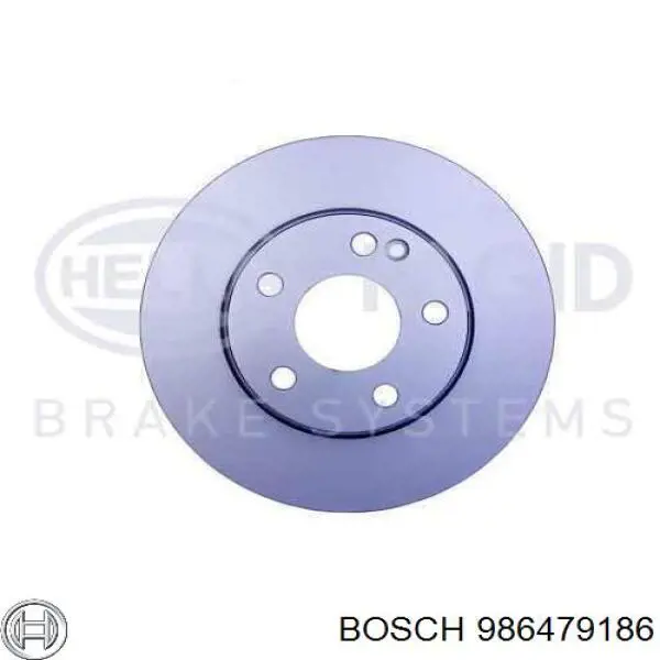 986479186 Bosch диск тормозной передний