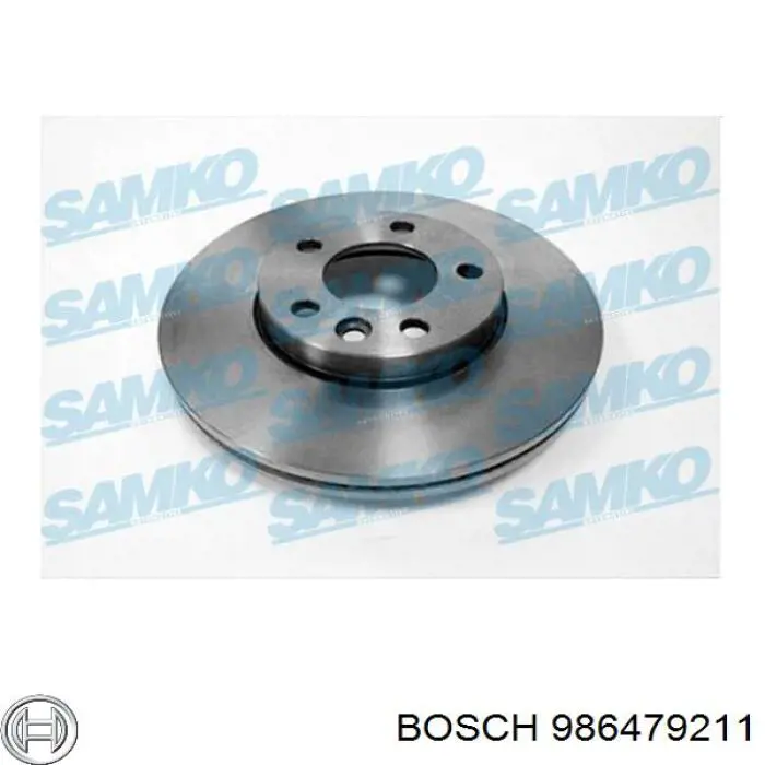 Тормоз дисковый передний Bosch 986479211 цена, от 61.25 USD