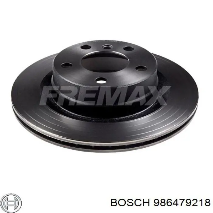 986479218 Bosch диск тормозной задний