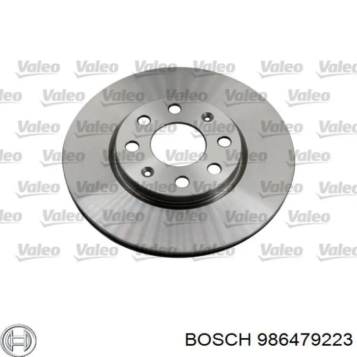 986479223 Bosch диск тормозной передний