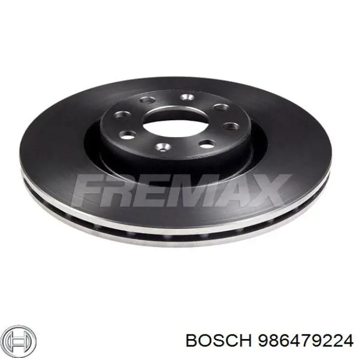 986479224 Bosch диск тормозной передний