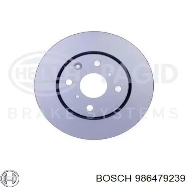Передние тормозные диски 986479239 Bosch