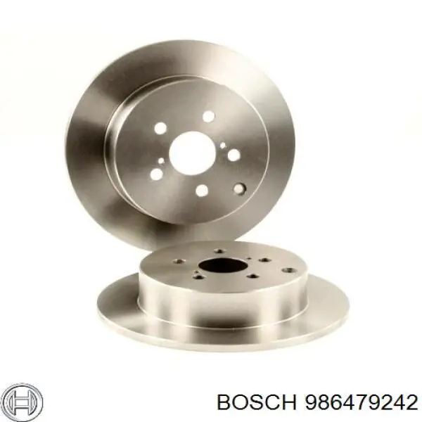 Купить 986479242 Bosch Диск тормозной задний