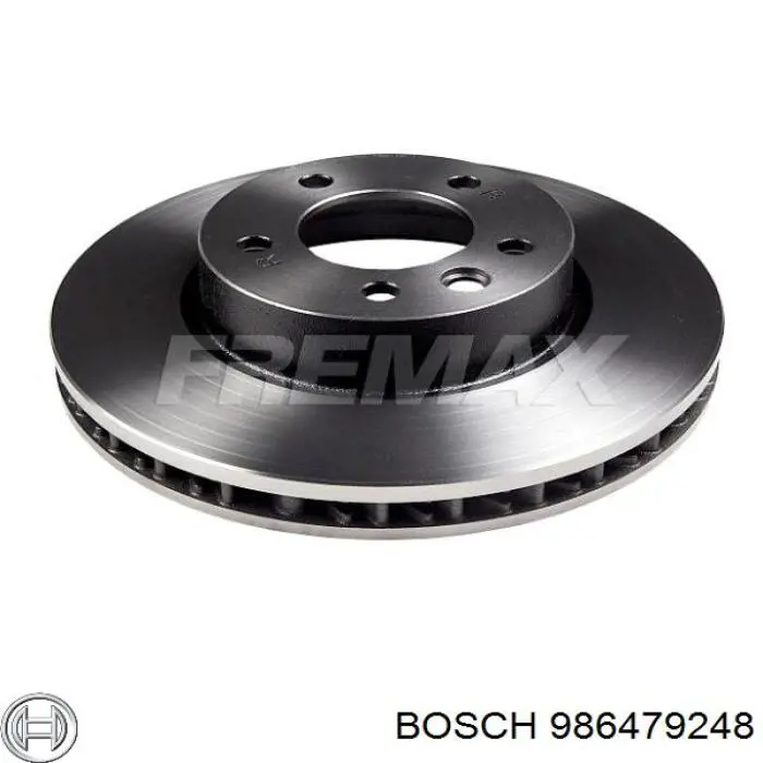 986479248 Bosch диск тормозной передний