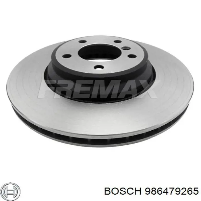 986479265 Bosch диск тормозной передний