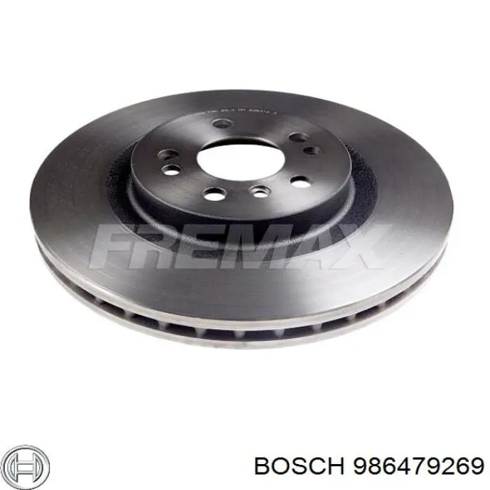 986479269 Bosch диск тормозной передний