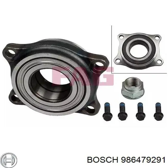 Тормоз дисковый передний Bosch 986479291 цена, от 52.14 USD