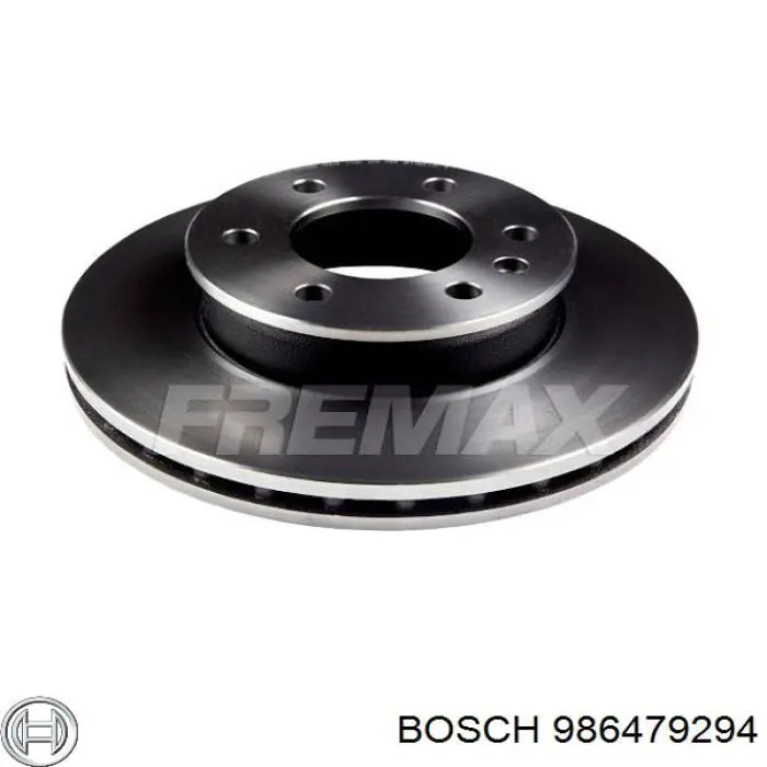 986479294 Bosch disco do freio dianteiro