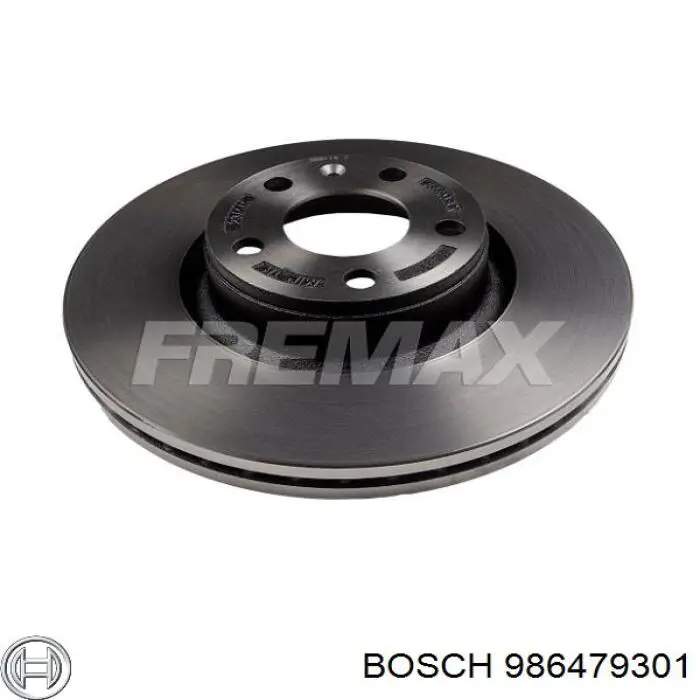 986479301 Bosch диск тормозной передний