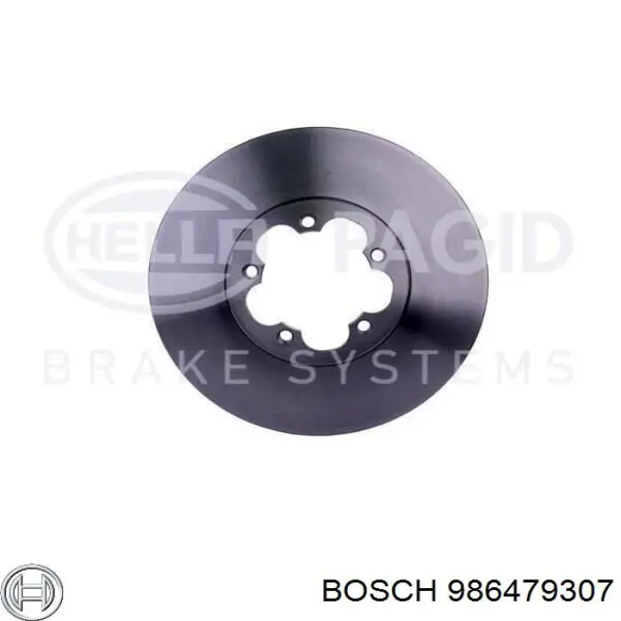 Передние тормозные диски 986479307 Bosch