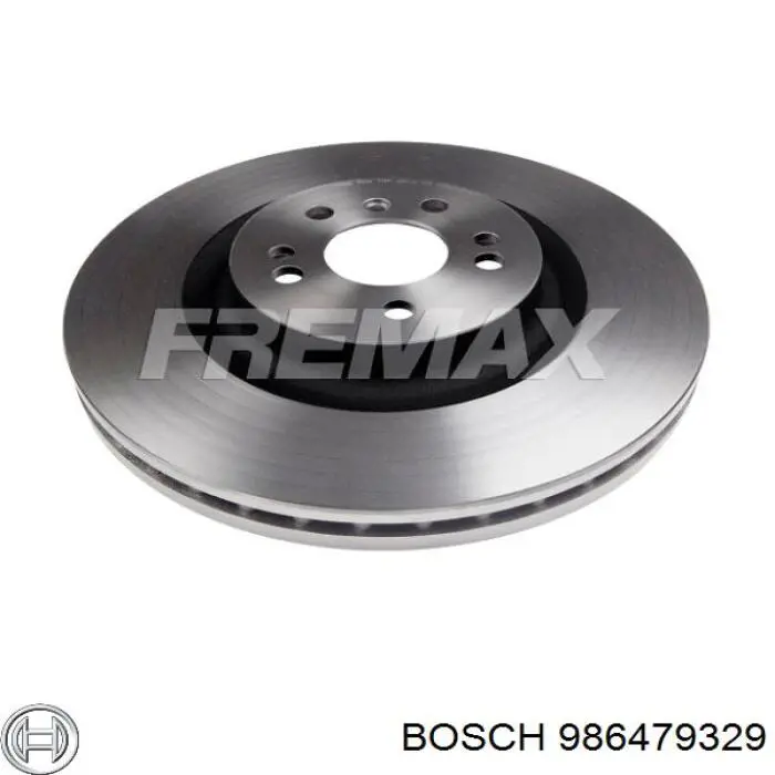 986479329 Bosch диск тормозной передний