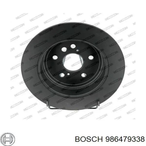 986479338 Bosch тормозные диски