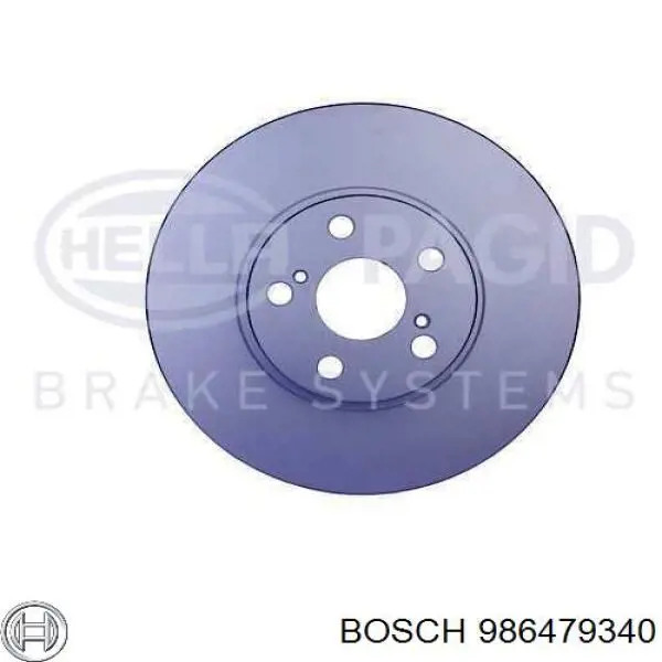 Купить 986479340 Bosch Ротор тормозной