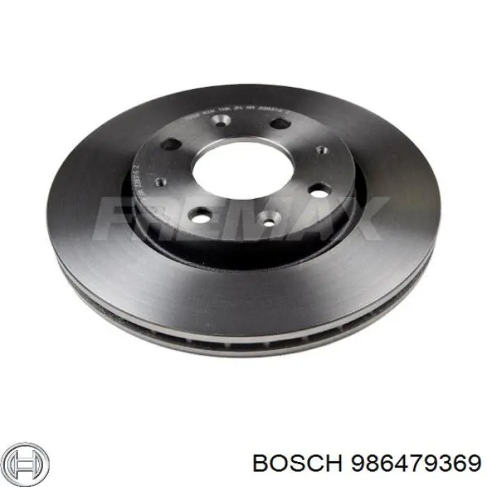 986479369 Bosch диск тормозной передний