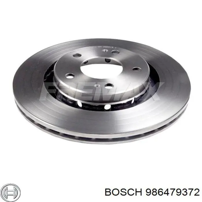 Купить 986479372 Bosch Ротор тормозной
