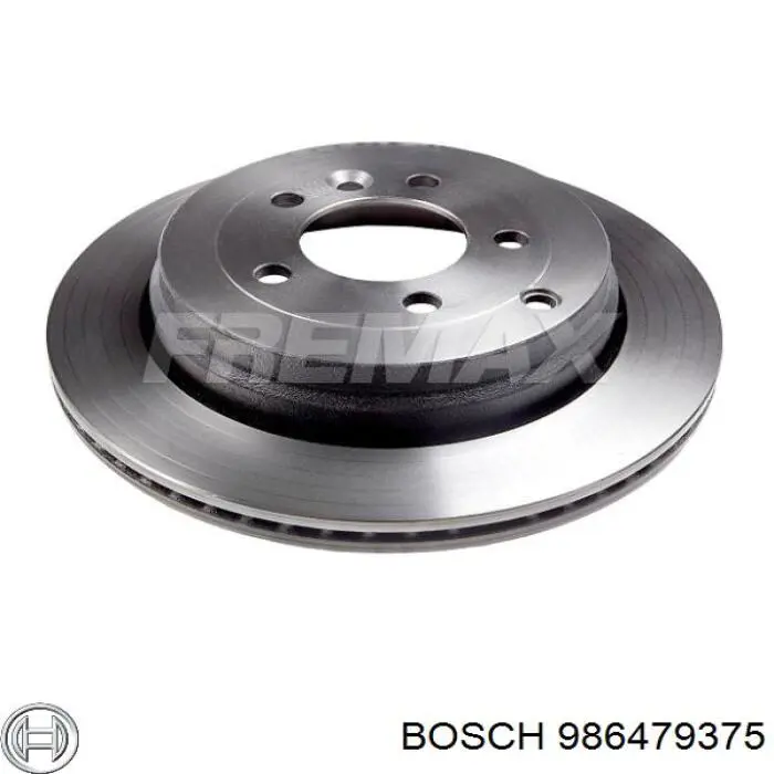 Тормозные диски 986479375 Bosch