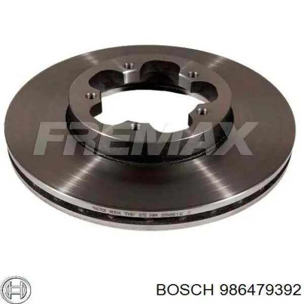 Передние тормозные диски 986479392 Bosch